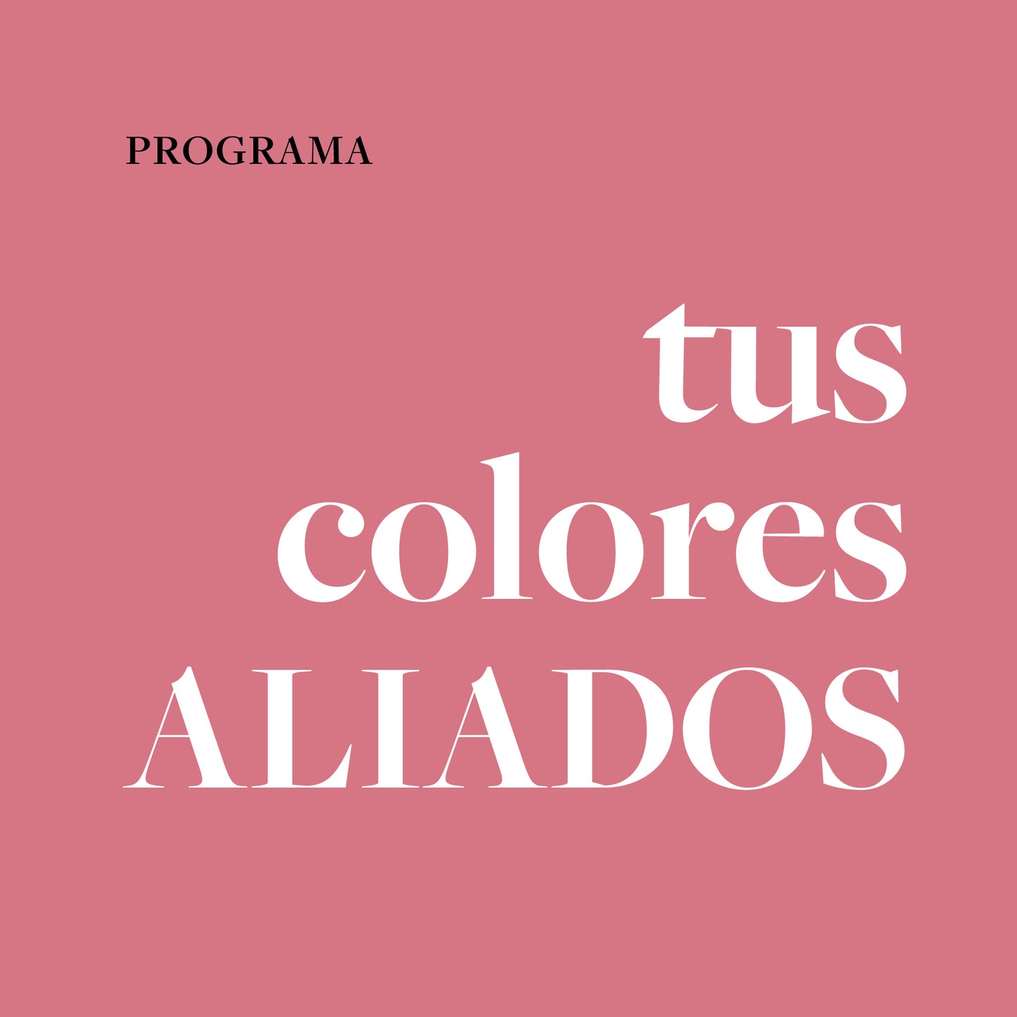 Tus colores aliados